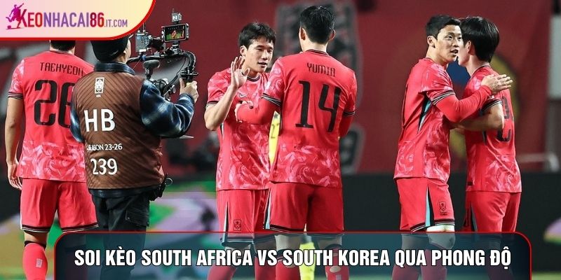 Soi kèo South Africa vs South Korea qua phong độ