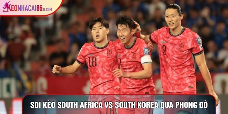 Soi kèo South Africa vs South Korea qua phong độ Soi kèo South Africa vs South Korea qua phong độ